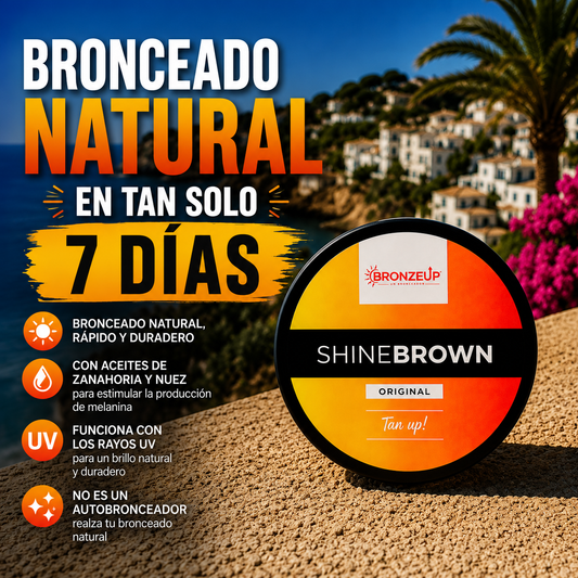 Crema Bronceadora Hidratante - Natural